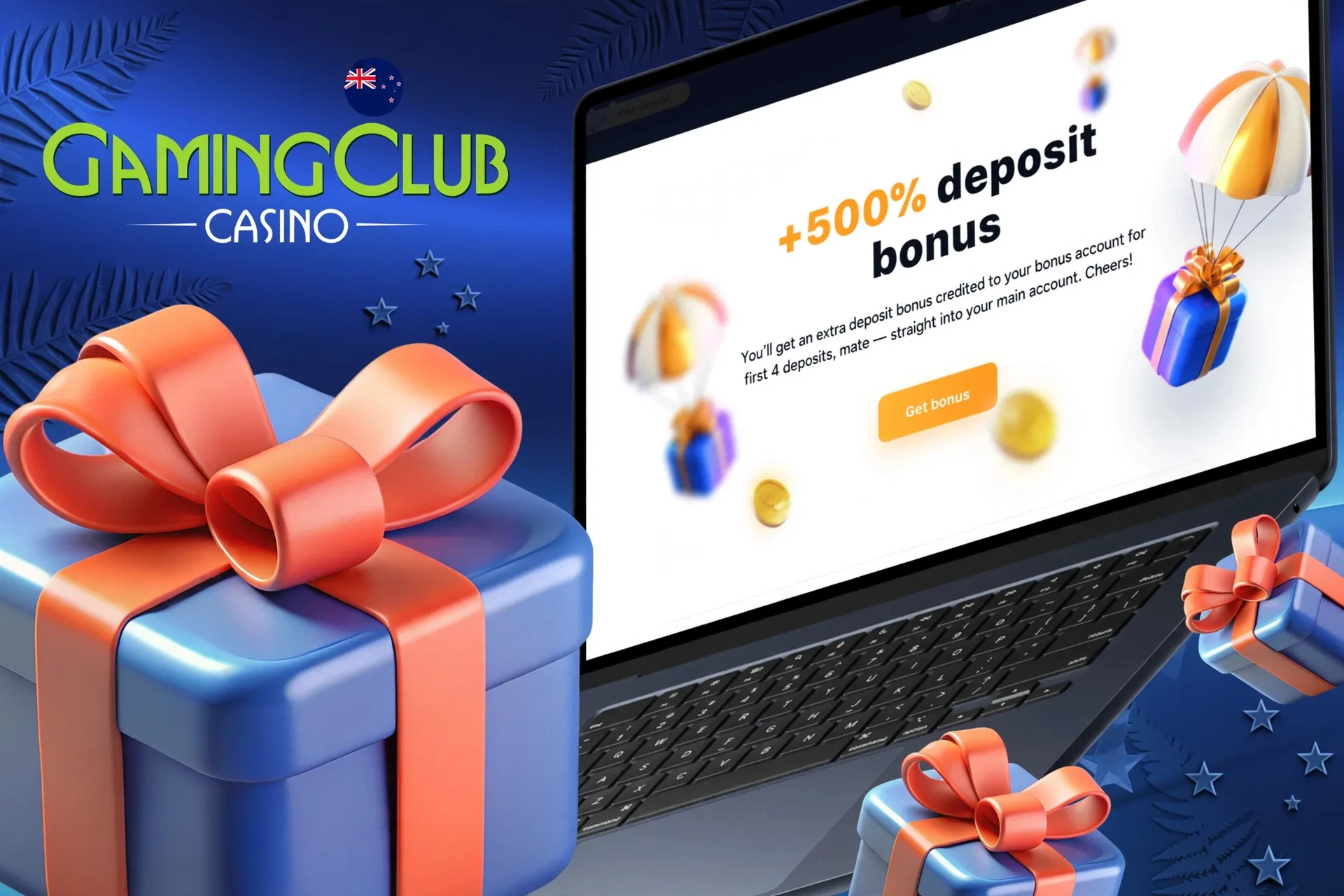 Conditions for receiving a welcome bonus after logging in to your account and depositing funds